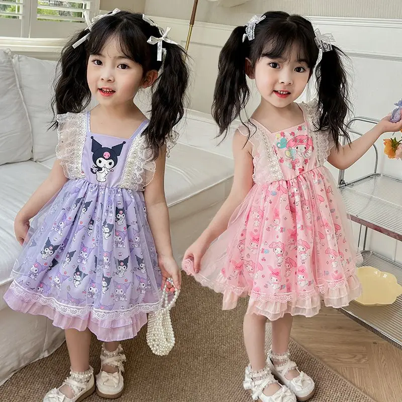 Милая аниме кавайная Детская рубашка Sanrio My Melody, платье принцессы, новинка, милая мультяшная модная юбка Kuromi Ins, одежда, игрушки для детей
Милая аниме кавайная Детская рубашка Sanrio My Melody, платье принцессы, новинка, милая мультяшная модная юбка Kuromi Ins, одежда, игрушки для детей