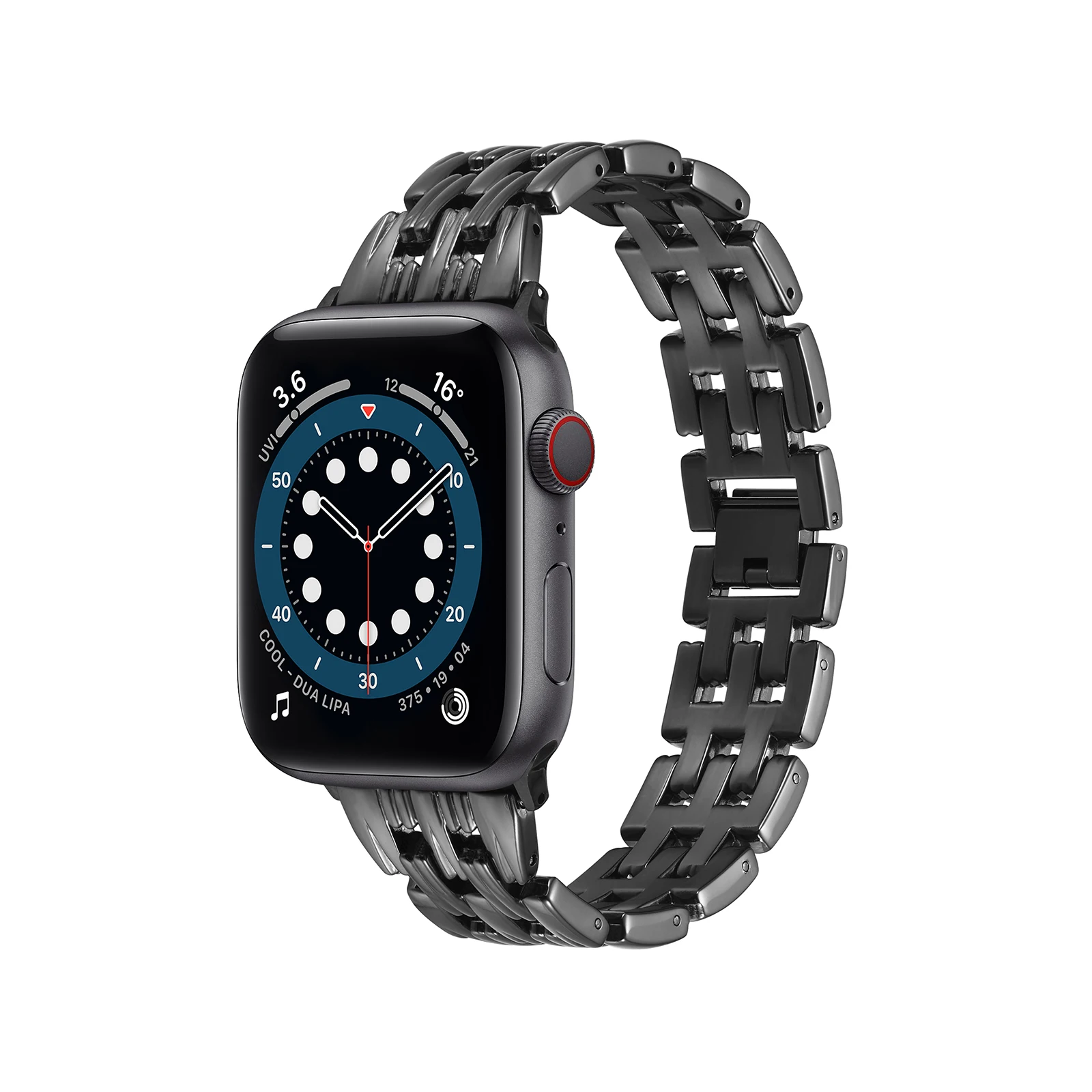 Metal stainless steel strap For Apple watch Ultra 49mm 8 7 41mm 45mm Replacement strap For iwatch 6 5 4 3 SE 40mm 42mm 44mm 38mm
Metal stainless steel strap For Apple watch Ultra 49mm 8 7 41mm 45mm Replacement strap For iwatch 6 5 4 3 SE 40mm 42mm 44mm 38mm