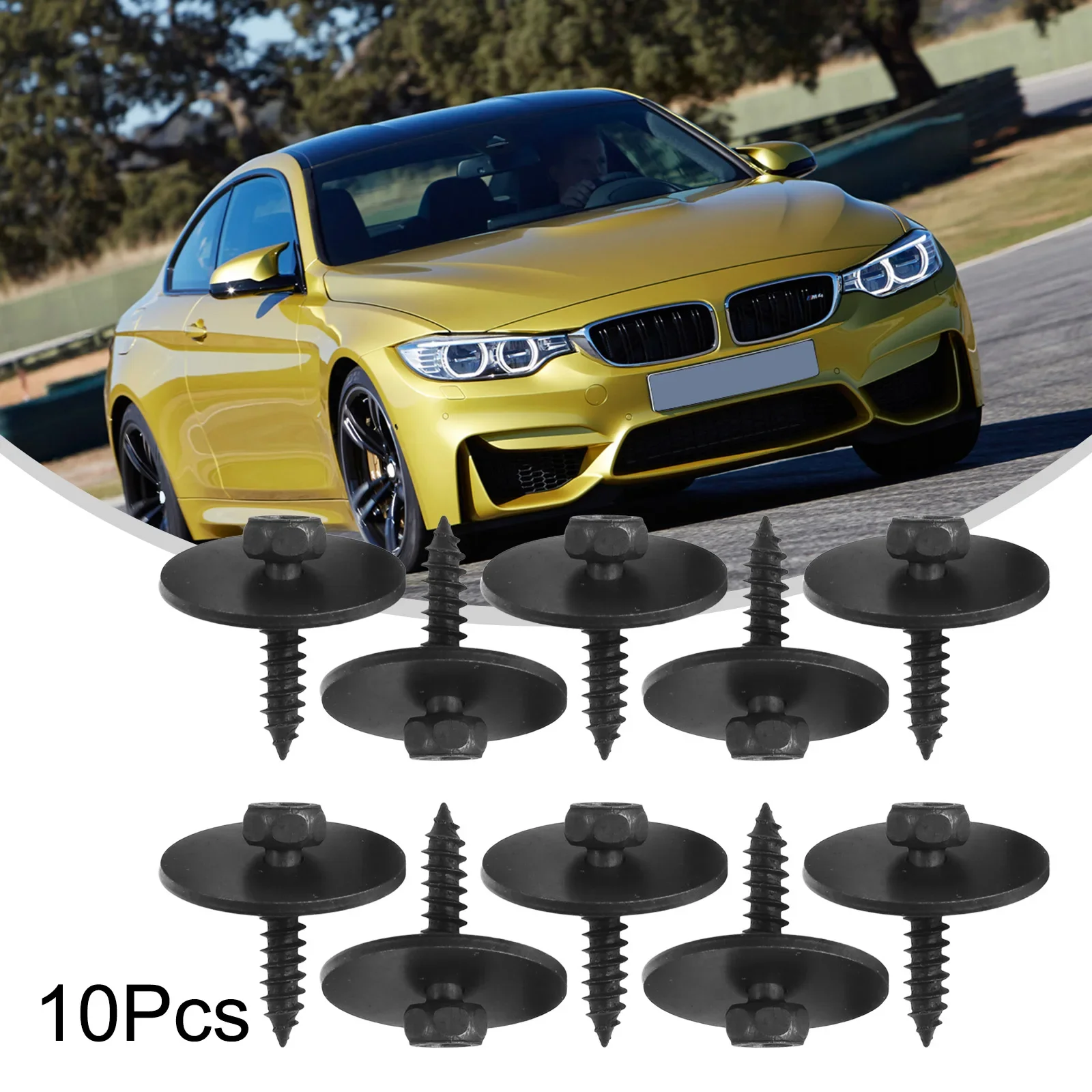 10pc 8mm Hex Screws For Mercedes For Benz Undercar Shield Sheet Washers Screw 2019900536 Front Bumper Side Skirts Accessories
10pc 8mm Hex Screws For Mercedes For Benz Undercar Shield Sheet Washers Screw 2019900536 Front Bumper Side Skirts Accessories