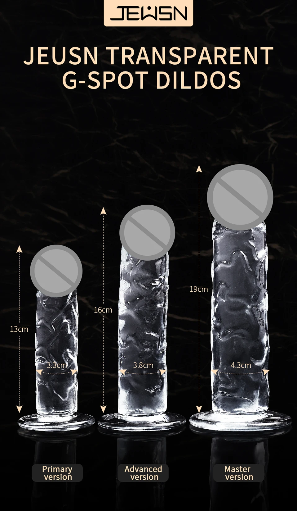 New Realistic Dildos Erotic Jelly Dildo With Super Strong Suction Cup Sex Toys for Woman Men Artificial Penis G-spot Simulation New Realistic Dildos Erotic Jelly Dildo With Super Strong Suction Cup Sex Toys for Woman Men Artificial Penis G-spot Simulation