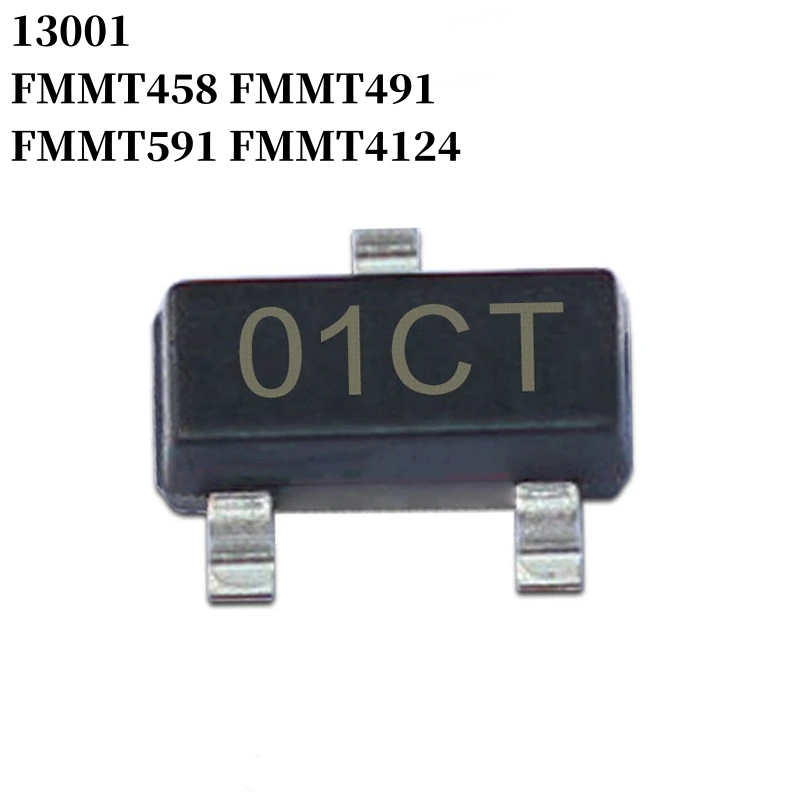 100~1000Pcs 13001 FMMT458 FMMT491 FMMT591 FMMT4124 SMD Transistor SOT-23 NPN Bipolar Amplifier Transistor
100~1000Pcs 13001 FMMT458 FMMT491 FMMT591 FMMT4124 SMD Transistor SOT-23 NPN Bipolar Amplifier Transistor