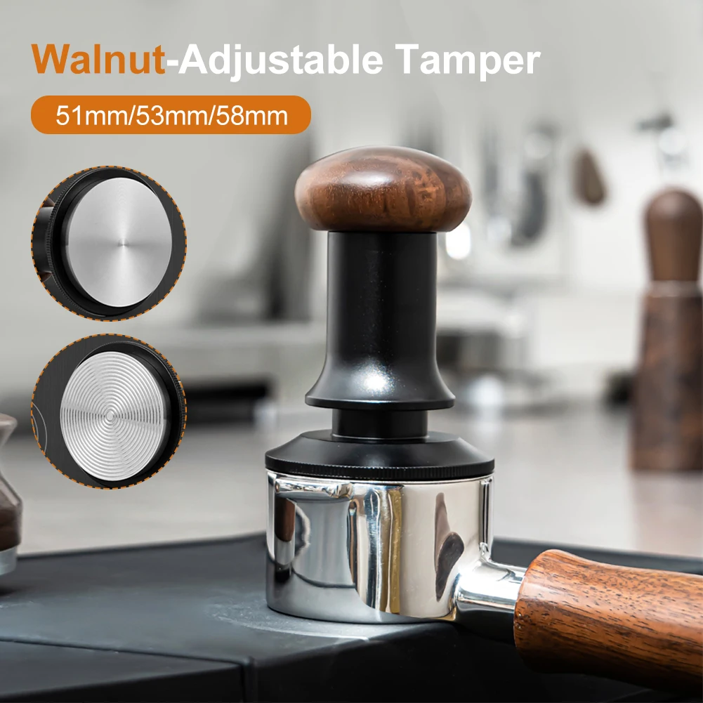 Espresso Coffee Tamper 51mm/53mm/58mm Stainless Steel Calibrated Powder Tamper 30lbs Spring-Loaded Coffee Tamper Barista Tool
Espresso Coffee Tamper 51mm/53mm/58mm Stainless Steel Calibrated Powder Tamper 30lbs Spring-Loaded Coffee Tamper Barista Tool