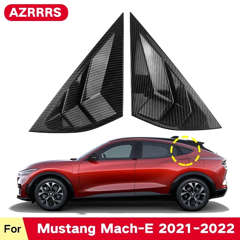 Window Louvers For Mustang Mach E 2021 2022 Rear Side Window Scoop Visor Cover Accessories ABS
Window Louvers For Mustang Mach E 2021 2022 Rear Side Window Scoop Visor Cover Accessories ABS