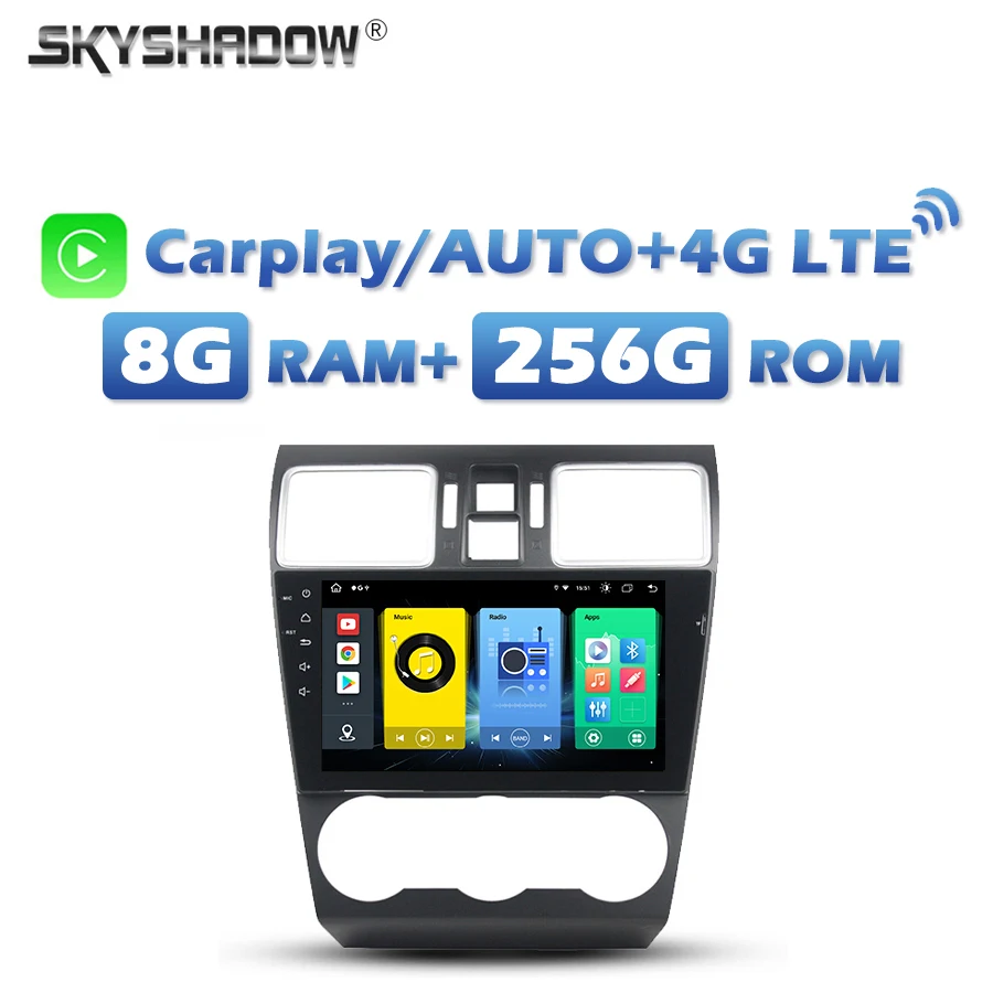 SIM Wireless Carplay Auto Android 13.0 8G+256G Car DVD Player DSP GPS RDS Radio wifi Bluetooth For Subaru XV Forester 2015-2018
SIM Wireless Carplay Auto Android 13.0 8G+256G Car DVD Player DSP GPS RDS Radio wifi Bluetooth For Subaru XV Forester 2015-2018