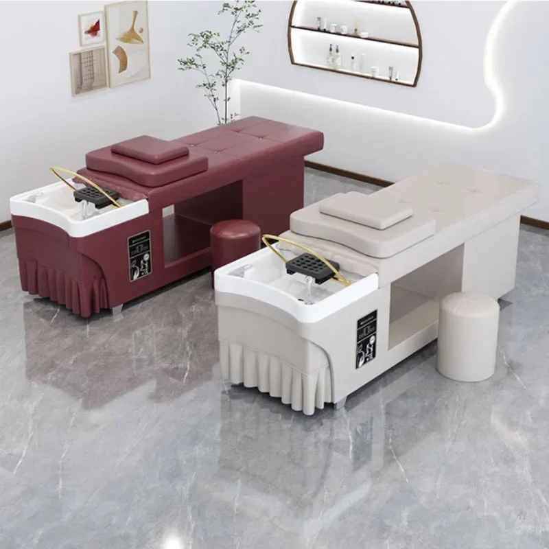 Shampoo Thai Spa Bed Comfort Luxury Water Circulation Shower Head Bed Hair Wash Minimalistic Peluqueria Furniture MQ50SC
Shampoo Thai Spa Bed Comfort Luxury Water Circulation Shower Head Bed Hair Wash Minimalistic Peluqueria Furniture MQ50SC