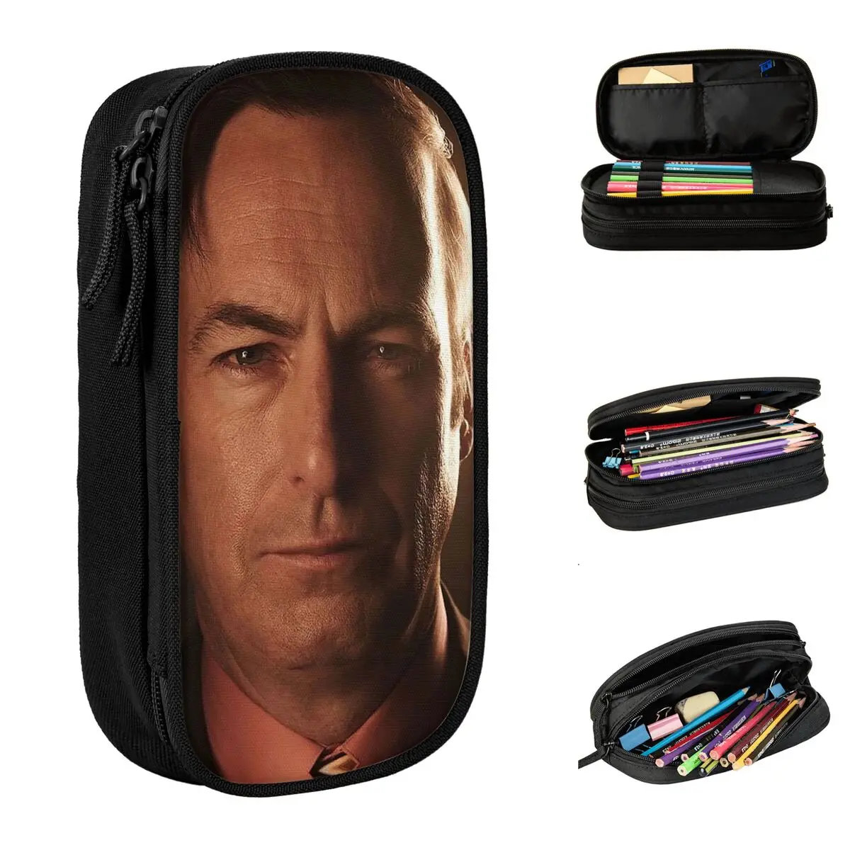 Saul Goodman Actor Pencil Cases Breaking Bad Pencilcases Pen Holder for Student Pencil Bags Students School Gift Stationery
Saul Goodman Actor Pencil Cases Breaking Bad Pencilcases Pen Holder for Student Pencil Bags Students School Gift Stationery