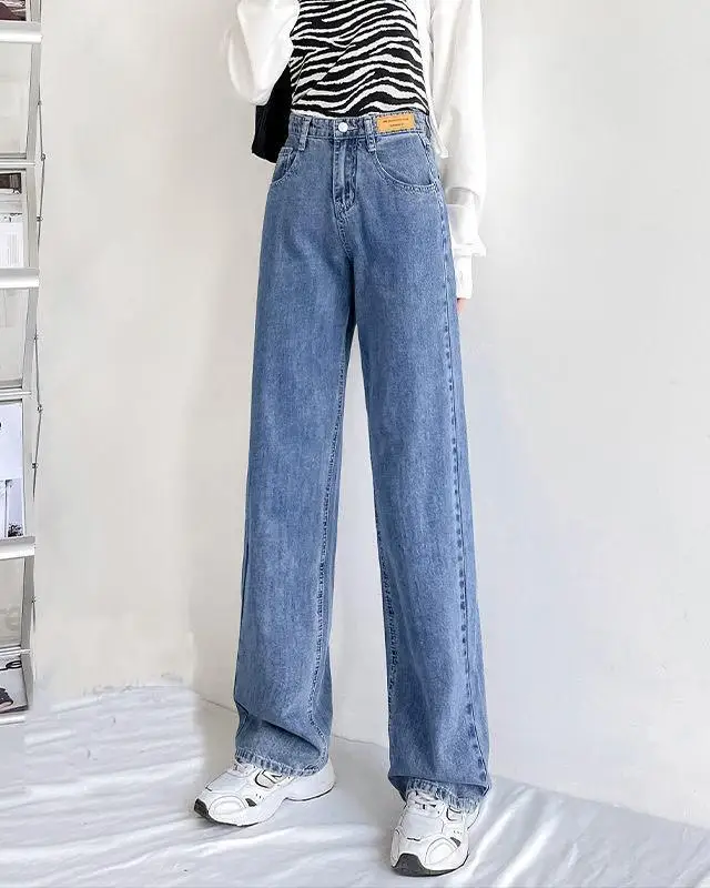 High Waist Wide Leg Jeans For Women Spring Summer Straight Loose Denim Pants Lady Casual Streetwear Wide Leg Long Jeans Trousers
High Waist Wide Leg Jeans For Women Spring Summer Straight Loose Denim Pants Lady Casual Streetwear Wide Leg Long Jeans Trousers