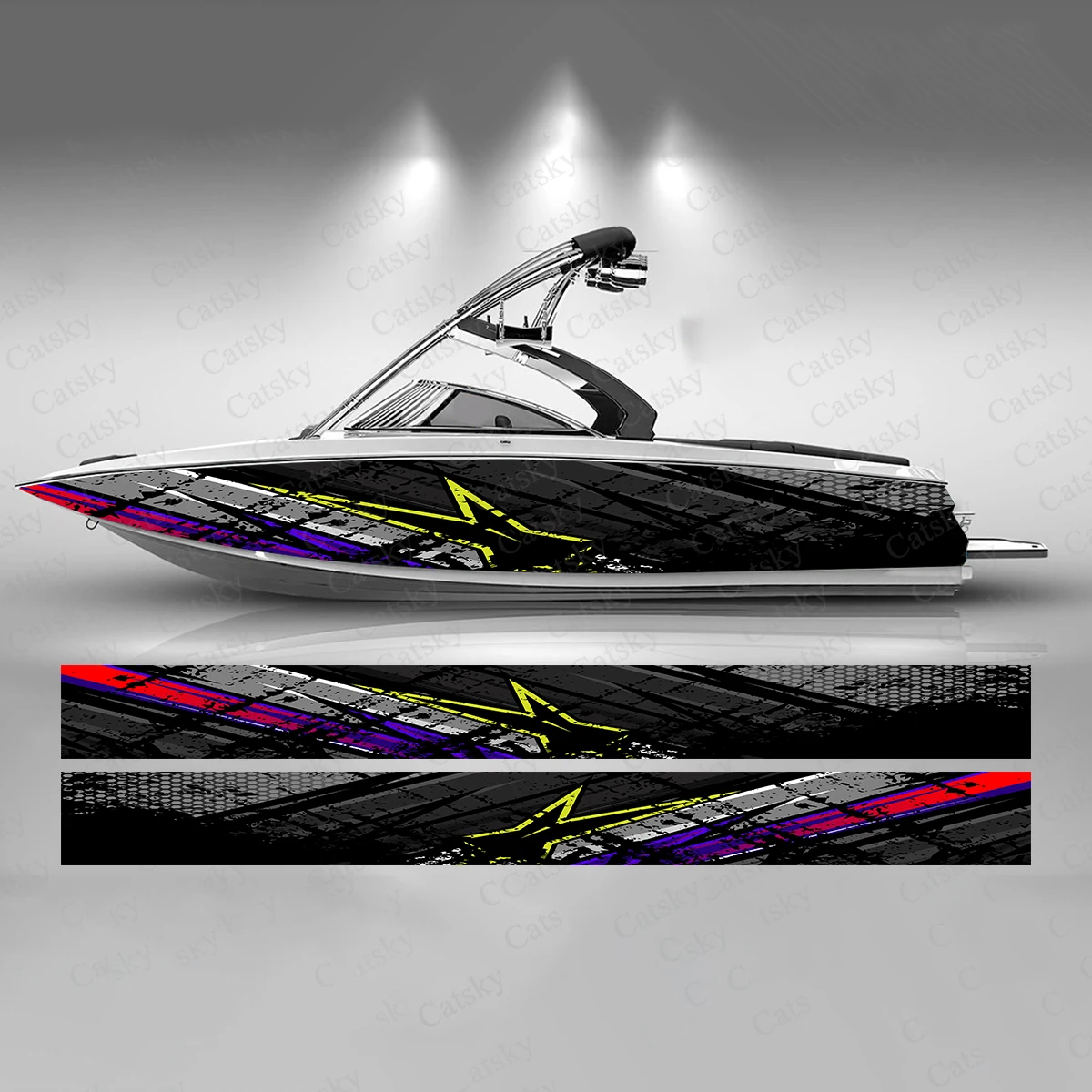 Star Grunge Design Colorful Boat Sticker Fashion Custom Fish Boat-Sticker Vinyl Waterproof Boat Wrap Graphic Boat Wrap Decal
Star Grunge Design Colorful Boat Sticker Fashion Custom Fish Boat-Sticker Vinyl Waterproof Boat Wrap Graphic Boat Wrap Decal