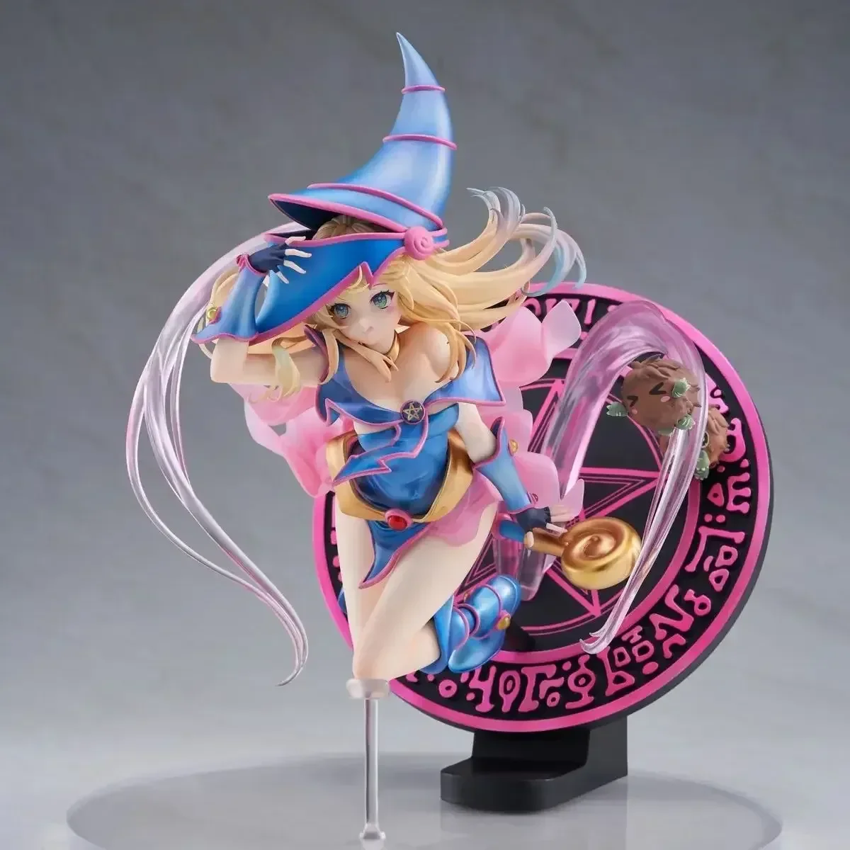 

Yu-Gi-Oh MAGI ARTS Anime Figures Duel Monsters Black Magician Girl Kuribo Statue Anime Girl Figure Action Figure Adult Model Dol