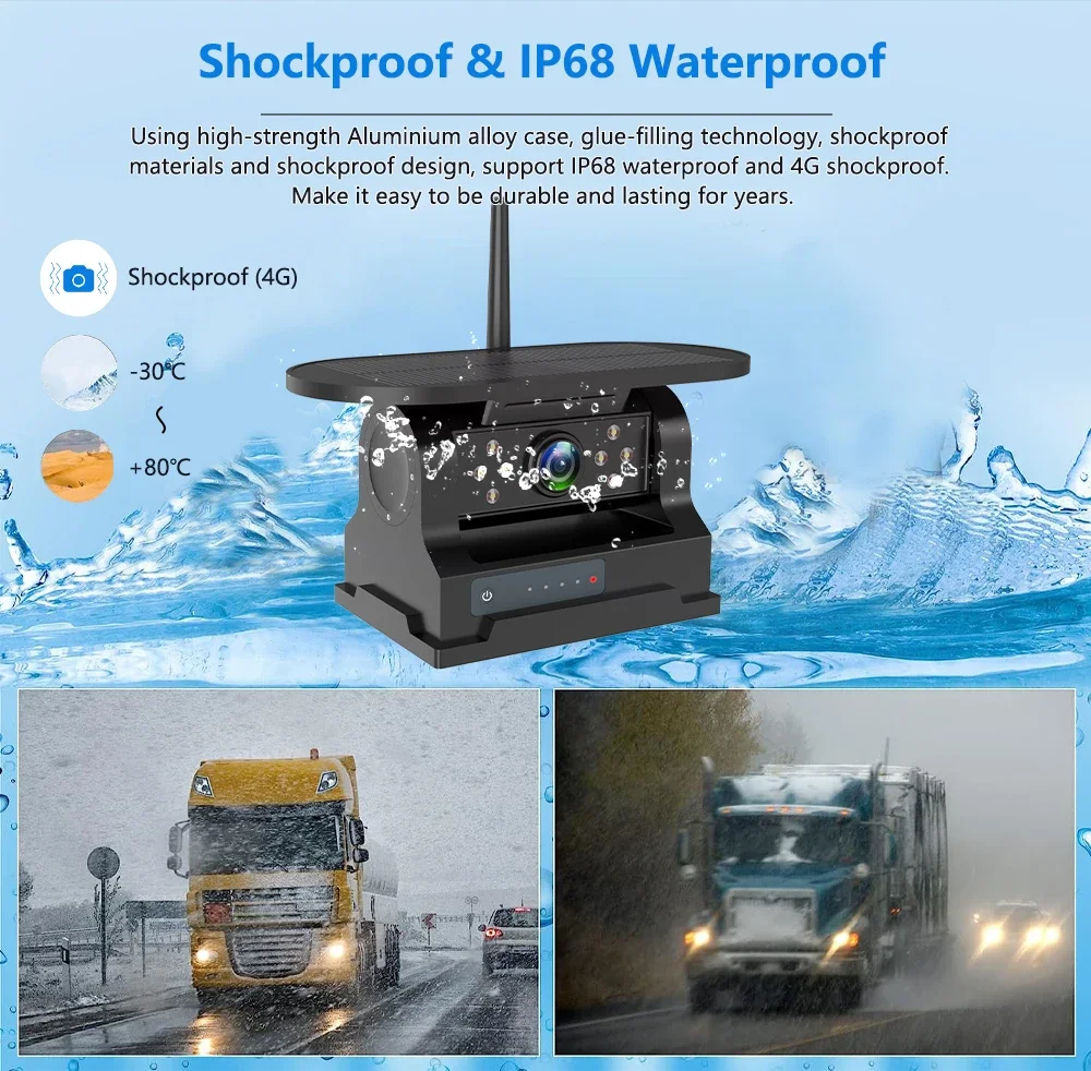 7 بوصة مركبة تعمل باللمس DVR مع 2 كاميرا احتياطية لاسلكية مغناطيسية تعمل بالطاقة الشمسية BSD إنذار لشاحنة/RV/مقطورة/رافعة شوكية 16 7 بوصة مركبة تعمل باللمس DVR مع 2 كاميرا احتياطية لاسلكية مغناطيسية تعمل بالطاقة الشمسية BSD إنذار لشاحنة/RV/مقطورة/رافعة شوكية