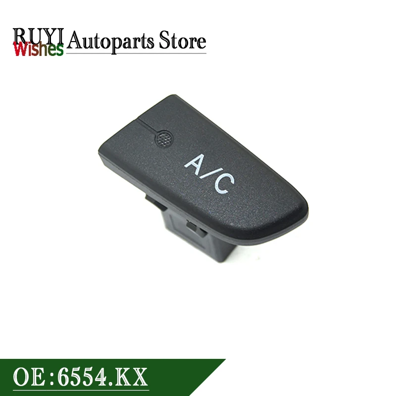 

Новый переключатель кондиционера, кнопка 6554.KX 6554KX 6554 KX для Peugeot 107 Citroen C1 Toyota Aygo, автомобильные аксессуары