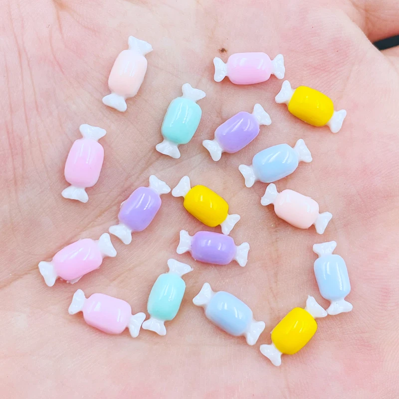 100Pcs New Cute Mini Mixed Candy Resin Figurine Crafts Flatback Cabochon Ornament Jewelry Making Hairwear Accessories K75
100Pcs New Cute Mini Mixed Candy Resin Figurine Crafts Flatback Cabochon Ornament Jewelry Making Hairwear Accessories K75