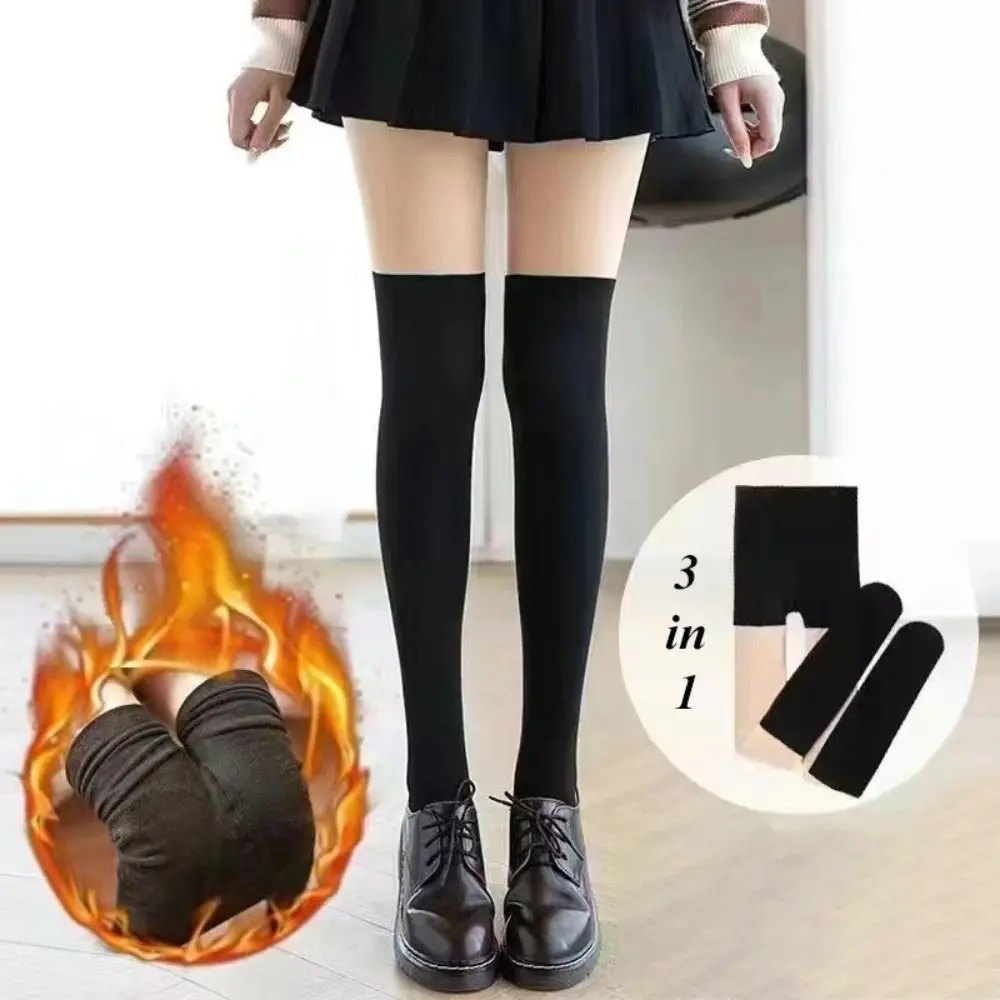 Fleece Knee High Style Stocking Trendy Thermal Thicken Warm Tights Over The Knee Fluffy JK Tights Women Girl
Fleece Knee High Style Stocking Trendy Thermal Thicken Warm Tights Over The Knee Fluffy JK Tights Women Girl