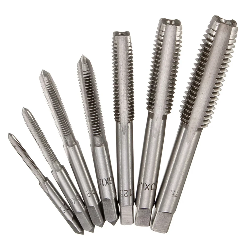 Brand New Tap Drill Bits Spiral Pointed Tap 7PCS For Processing Hand Tools High Accuracy Kit Metric Replacement
Brand New Tap Drill Bits Spiral Pointed Tap 7PCS For Processing Hand Tools High Accuracy Kit Metric Replacement