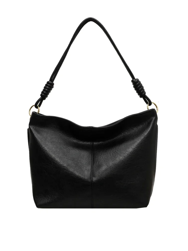 Сумка-мешок на плечо в стиле ретро для женщин, однотонная вместительная дизайнерская Роскошная сумочка-тоут из мягкой искусственной кожи, 2023
Сумка-мешок на плечо в стиле ретро для женщин, однотонная вместительная дизайнерская Роскошная сумочка-тоут из мягкой искусственной кожи, 2023