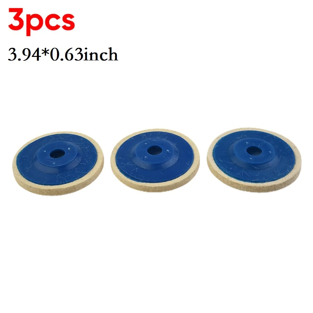 3pcs Polishing Wheel For 100 Angle Grinder Stainless Steel Glass Scratches Polishing Tools 4 Inches Wool Polishing Pads
3pcs Polishing Wheel For 100 Angle Grinder Stainless Steel Glass Scratches Polishing Tools 4 Inches Wool Polishing Pads