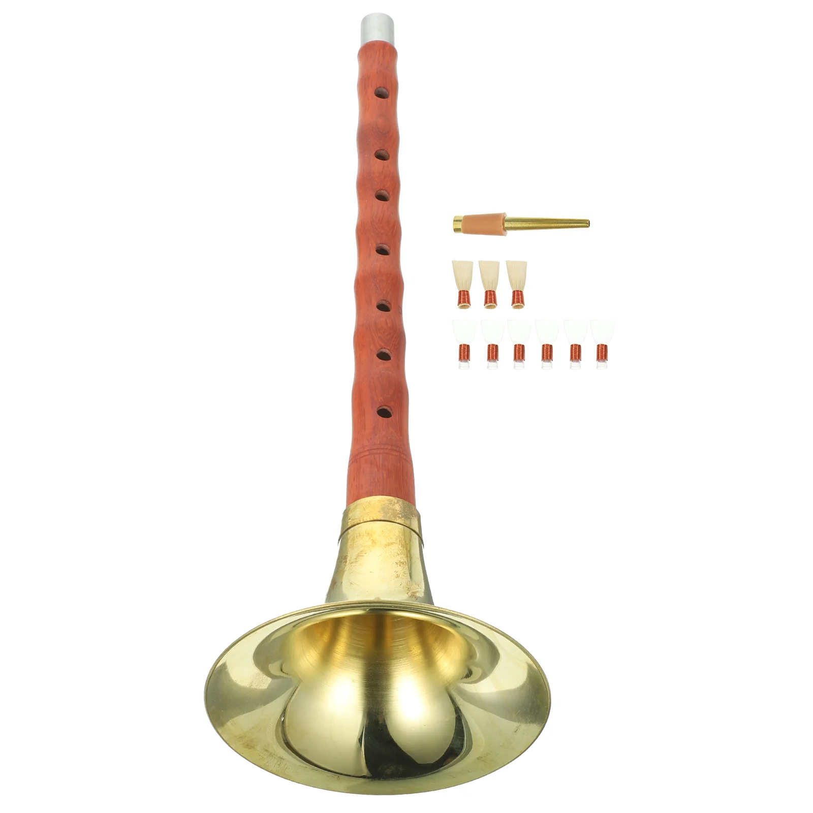 High Quality Chinese Instrument for Beginner A C D Key Suona Rosewood-made Suona Instrument Ethnic Wind Musical Instrument
High Quality Chinese Instrument for Beginner A C D Key Suona Rosewood-made Suona Instrument Ethnic Wind Musical Instrument