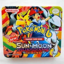 New Pokemon Card GX Flash Card Sun and Moon Iron Box English Game Pokemon Card Children's Toy Collection Gift
New Pokemon Card GX Flash Card Sun and Moon Iron Box English Game Pokemon Card Children's Toy Collection Gift