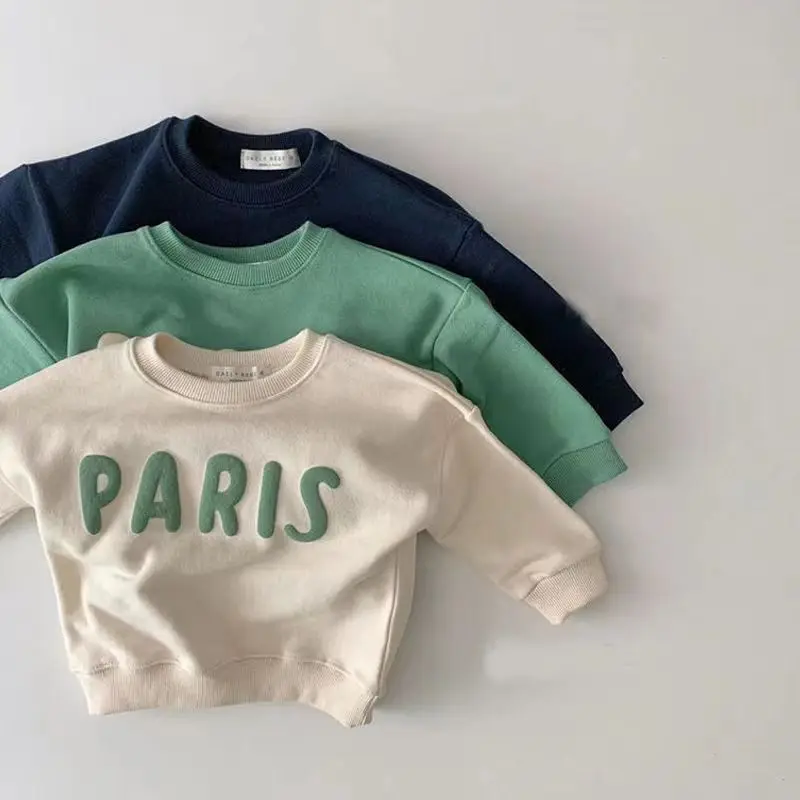 Spring and Autumn Clothing Childrens Casual Versatile Sweater Long sleeved Top Boys and Babies Warm and Fashionable Baby Pullove
Spring and Autumn Clothing Childrens Casual Versatile Sweater Long sleeved Top Boys and Babies Warm and Fashionable Baby Pullove