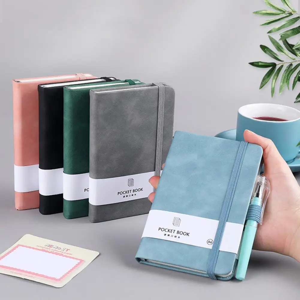 Notebook Stylish Portable Diary Notebook With Elastic Strap Design Compact Record Notepad For Home Office
Notebook Stylish Portable Diary Notebook With Elastic Strap Design Compact Record Notepad For Home Office