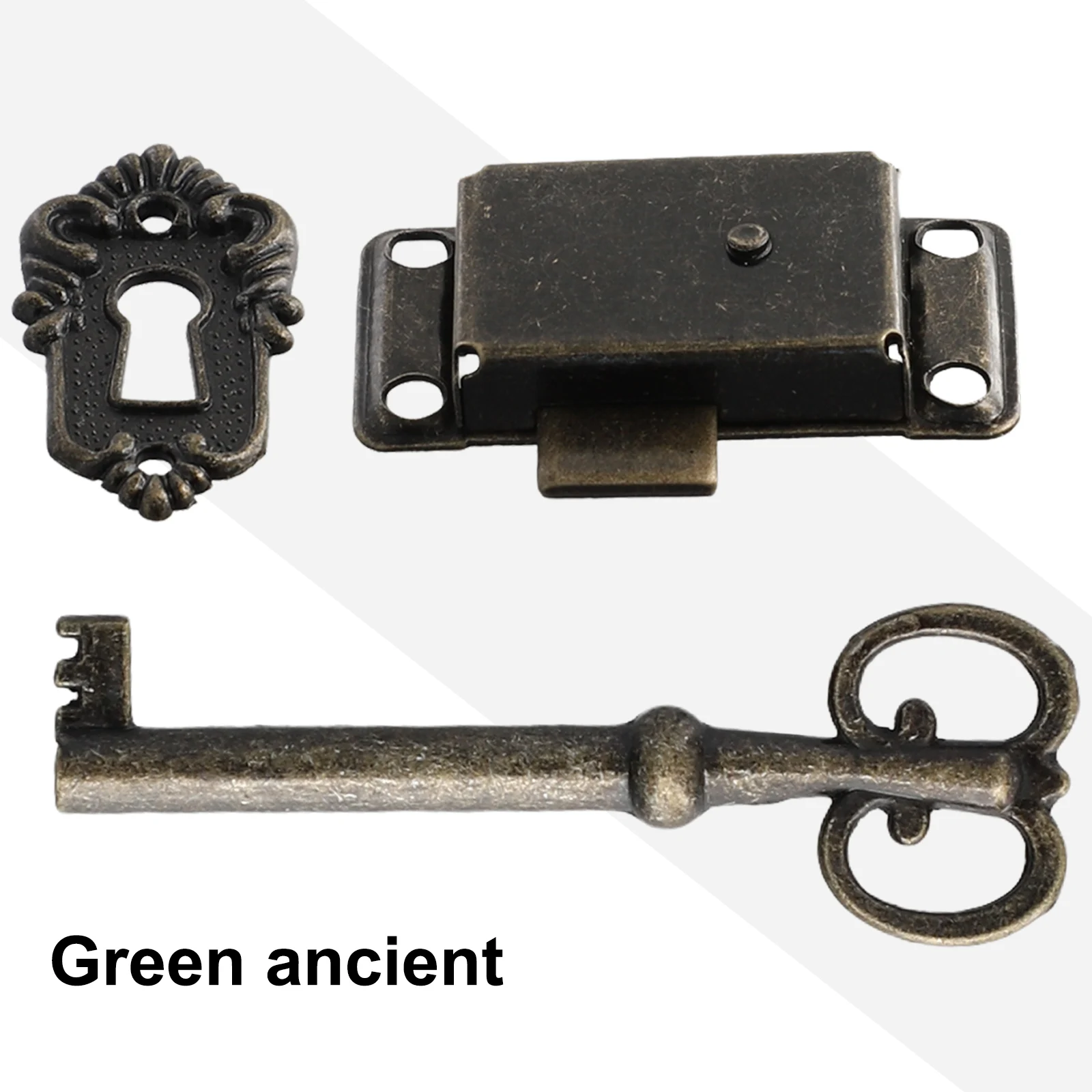 High Quality New Practical Durable Door Lock Lock Jewelry Box Metal Retro Style With Key 53x26mm Cabinet Wardrobe
High Quality New Practical Durable Door Lock Lock Jewelry Box Metal Retro Style With Key 53x26mm Cabinet Wardrobe