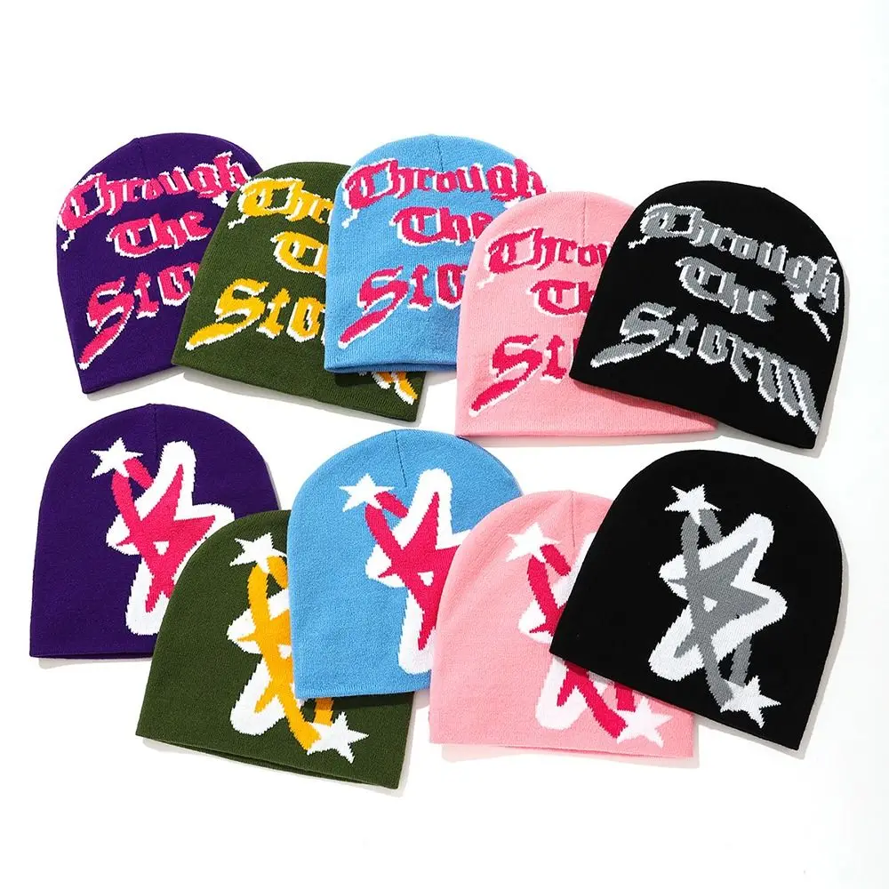 Wool Acrylic Knitting Cap Hat Gift Y2k Warm Casual Skullies Ins Letter Printing Beanie Bonnet Outdoor
Wool Acrylic Knitting Cap Hat Gift Y2k Warm Casual Skullies Ins Letter Printing Beanie Bonnet Outdoor