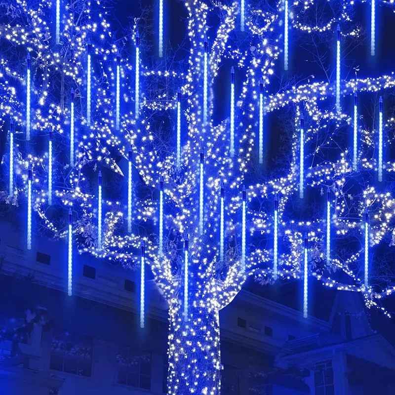 30/50cm Meteor Shower String Lights Outdoor Decor Garden Lights Wedding Party Holiday Lighting Fairy for Christmas Tree Navidad
30/50cm Meteor Shower String Lights Outdoor Decor Garden Lights Wedding Party Holiday Lighting Fairy for Christmas Tree Navidad