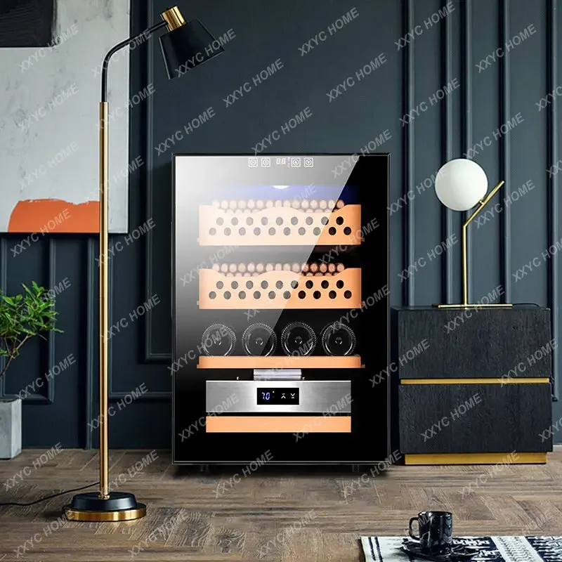 Electronic Constant Temperature and Humidity Intelligent Mini Small Household Moisturizing Wine Cabinet
Electronic Constant Temperature and Humidity Intelligent Mini Small Household Moisturizing Wine Cabinet
