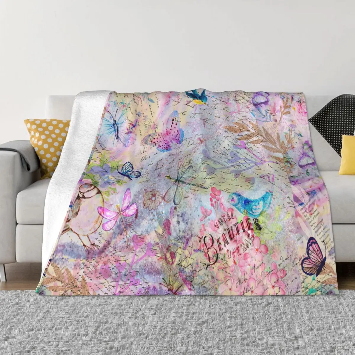 Dragonfly Plaid Blanket Sofa Cover Flannel All Season Colorful Multi-function Warm Throw Blankets for Bed Couch Plush Thin Quilt
Dragonfly Plaid Blanket Sofa Cover Flannel All Season Colorful Multi-function Warm Throw Blankets for Bed Couch Plush Thin Quilt
