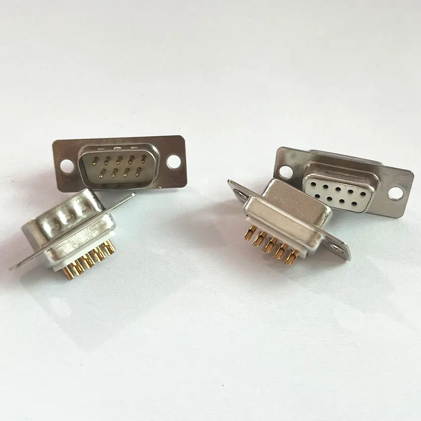 5PCS DB9 Male+Female PCB Mount Serial Port Solder Type Connector RS232 9Pin Copper 9P Socket Plug Adapter For PCB
5PCS DB9 Male+Female PCB Mount Serial Port Solder Type Connector RS232 9Pin Copper 9P Socket Plug Adapter For PCB