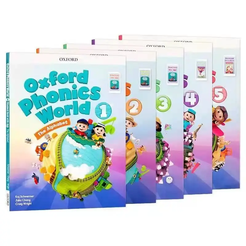 Английский Оригинальный учебник Oxford Phonics World для студентов + учебник уровня 1-5 для детей учебник на английском языке для раннего развития детей
Английский Оригинальный учебник Oxford Phonics World для студентов + учебник уровня 1-5 для детей учебник на английском языке для раннего развития детей