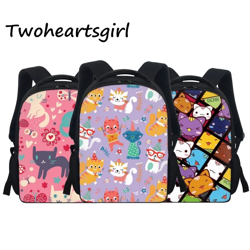 Twoheartsgirl Cartoon Cat Print Backpacks Back to School Primary Students Schoolbags Toddler Children Mini School Bags Zipper
Twoheartsgirl Cartoon Cat Print Backpacks Back to School Primary Students Schoolbags Toddler Children Mini School Bags Zipper