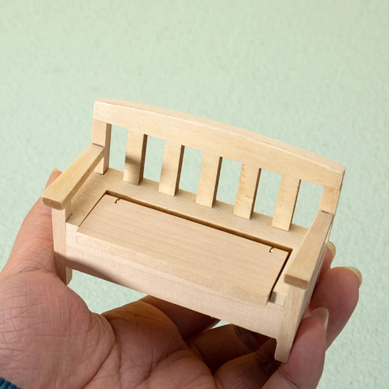 1:12 Dollhouse Miniature Wooden Bench Sofa Backrest Chair Double Chair Single Stool Model Dolls Home Garden Life Scene Decor Toy
1:12 Dollhouse Miniature Wooden Bench Sofa Backrest Chair Double Chair Single Stool Model Dolls Home Garden Life Scene Decor Toy