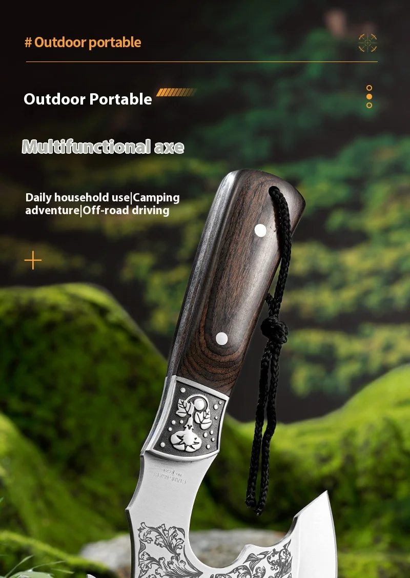 Outdoor Camping Axe, Hiking Logging, Jungle Climbing Axe, Wooden Handle Stainless Steel, Hunting, Survival, Survival Equipment 41 Mallzona S7b38c6ed143d49868134c064d56bf0a30 Outdoor Camping Axe, Hiking Logging, Jungle Climbing Axe, Wooden Handle Stainless Steel, Hunting, Survival, Survival Equipment Mallzona