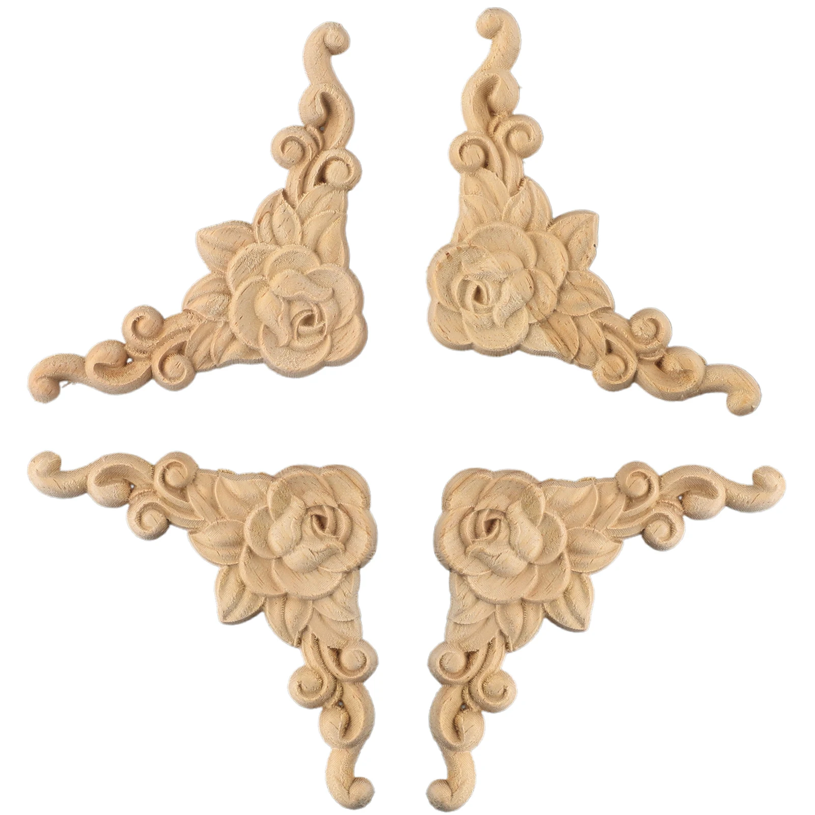 Onlay Applique Wooden Carved Corner 4 Pcs/set 8*8cm For Door Decor Furniture Mouldings Decal Home Decor Unpainted Useful Hot
Onlay Applique Wooden Carved Corner 4 Pcs/set 8*8cm For Door Decor Furniture Mouldings Decal Home Decor Unpainted Useful Hot