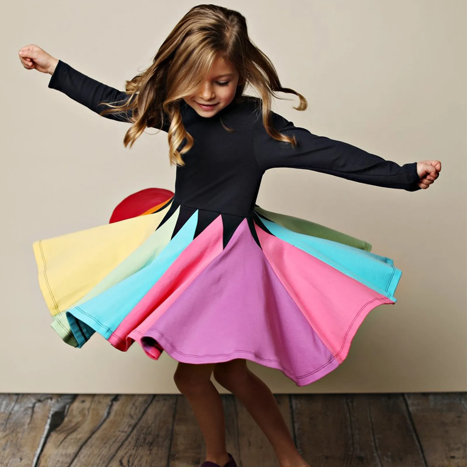 

Горячая Распродажа, детское платье для девочек, Радужное платье принцессы, нарядное платье, платья для дня рождения, vestido ceremonia niña детская одежда