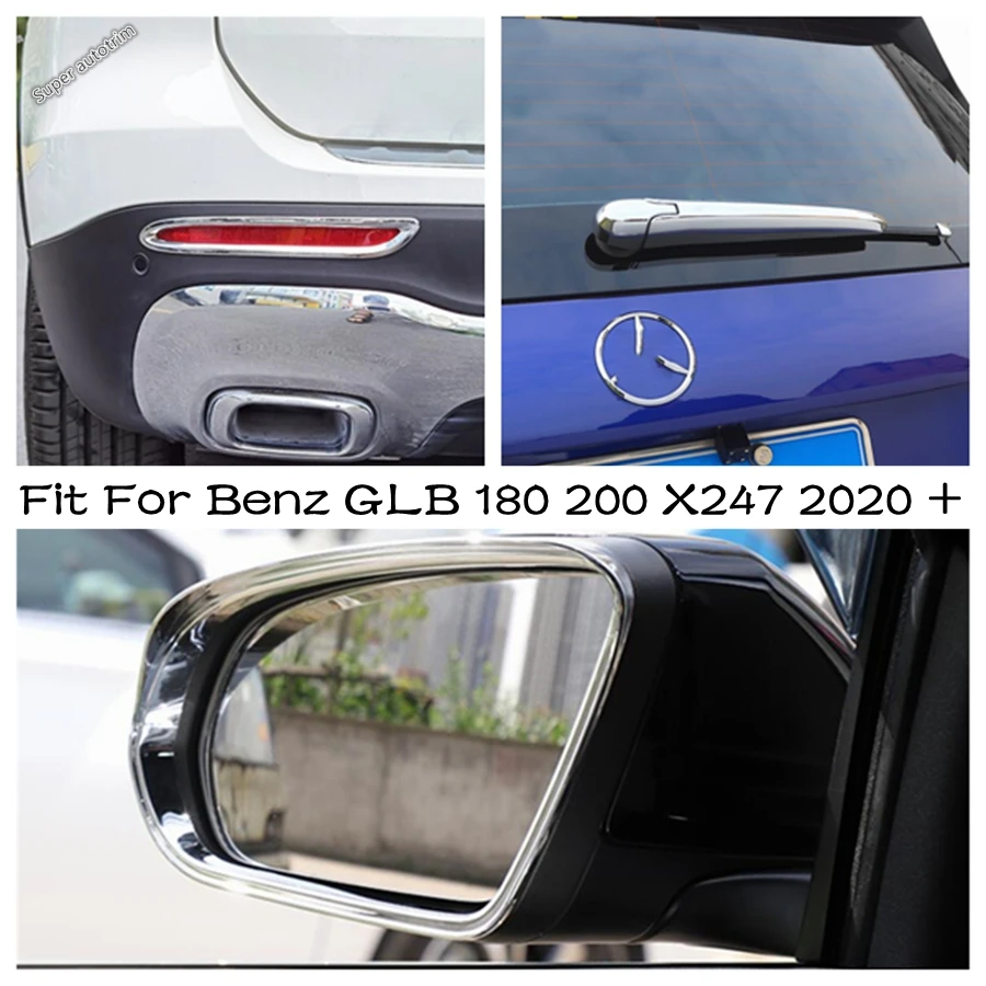 Chrome Rear Fog Lamp Light / Rearview Mirror Eyebrow / Wiper Cover Trim Accessories For Mercedes-Benz GLB 180 200 X247 2020-2023
Chrome Rear Fog Lamp Light / Rearview Mirror Eyebrow / Wiper Cover Trim Accessories For Mercedes-Benz GLB 180 200 X247 2020-2023