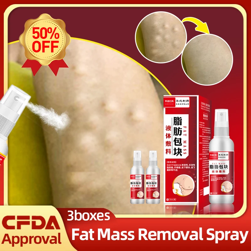 Lipoma Removal Spray Cellulite Fibroma Subcutaneous Lumps Remover Fat Mass Treatment 1/3bottles Chinese Medicine CFDA Approval
Lipoma Removal Spray Cellulite Fibroma Subcutaneous Lumps Remover Fat Mass Treatment 1/3bottles Chinese Medicine CFDA Approval
