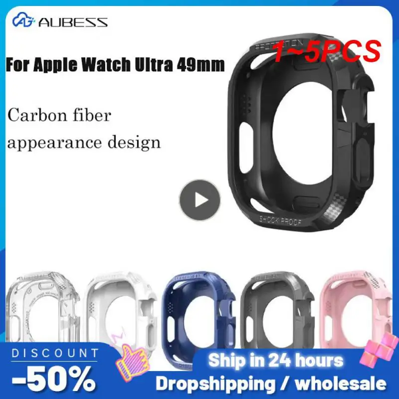 Чехол-бампер для часов iWatch Series 8 Ultra, мягкий прозрачный из ТПУ, 1-5 шт.
Чехол-бампер для часов iWatch Series 8 Ultra, мягкий прозрачный из ТПУ, 1-5 шт.