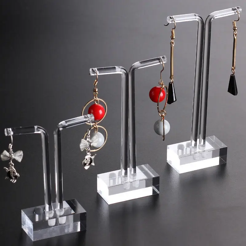 3pcs Acrylic Earring Display Stand Clear Jewelry Earring Holder Lucite T Type Earring Retail Display Rack Photography Props
3pcs Acrylic Earring Display Stand Clear Jewelry Earring Holder Lucite T Type Earring Retail Display Rack Photography Props