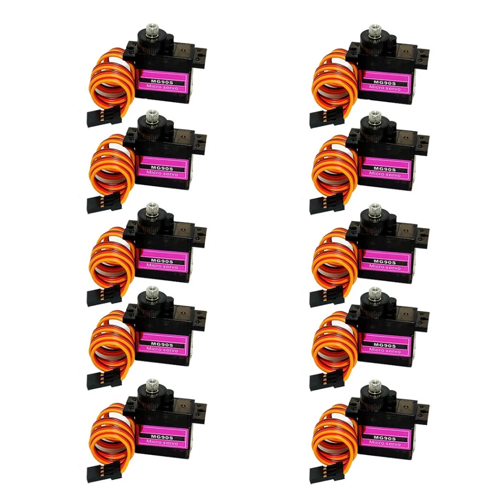 5/10/20/lot MG90S All metal gear Digital 9g Servo SG90 For Rc Helicopter Plane Boat Car MG90 9G Trex 450 RC Robot Helicopter
5/10/20/lot MG90S All metal gear Digital 9g Servo SG90 For Rc Helicopter Plane Boat Car MG90 9G Trex 450 RC Robot Helicopter