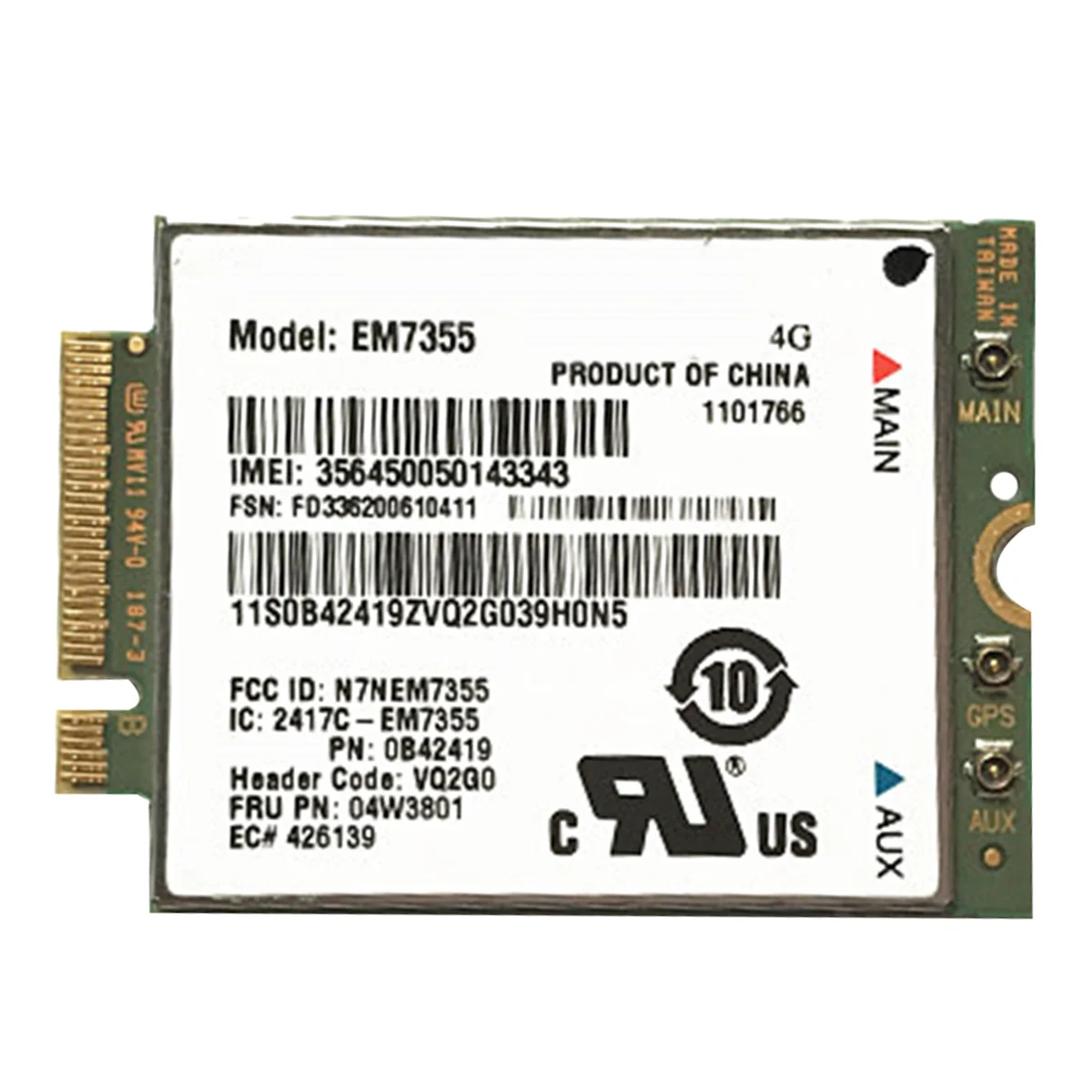 EM7355 04W3801 4G LTE WWAN карта GOBI5000 для ThinkPad X240 W540 T440P T431S T540P X1 карбоновый 4G модуль
EM7355 04W3801 4G LTE WWAN карта GOBI5000 для ThinkPad X240 W540 T440P T431S T540P X1 карбоновый 4G модуль