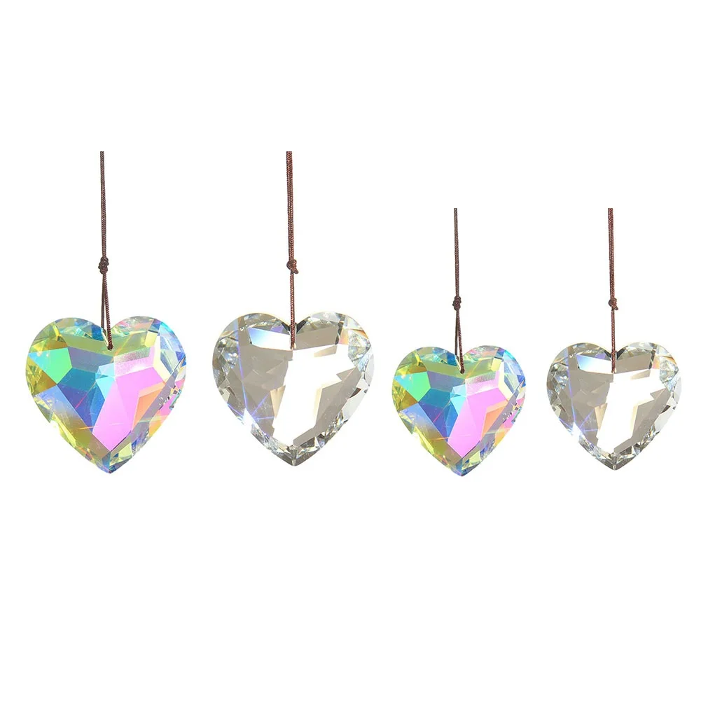 30/45mm Sun Catcher Heart Hanging Pendant Crystal Heart Rainbow Maker Crafts For Home Office Garden Decoration
30/45mm Sun Catcher Heart Hanging Pendant Crystal Heart Rainbow Maker Crafts For Home Office Garden Decoration