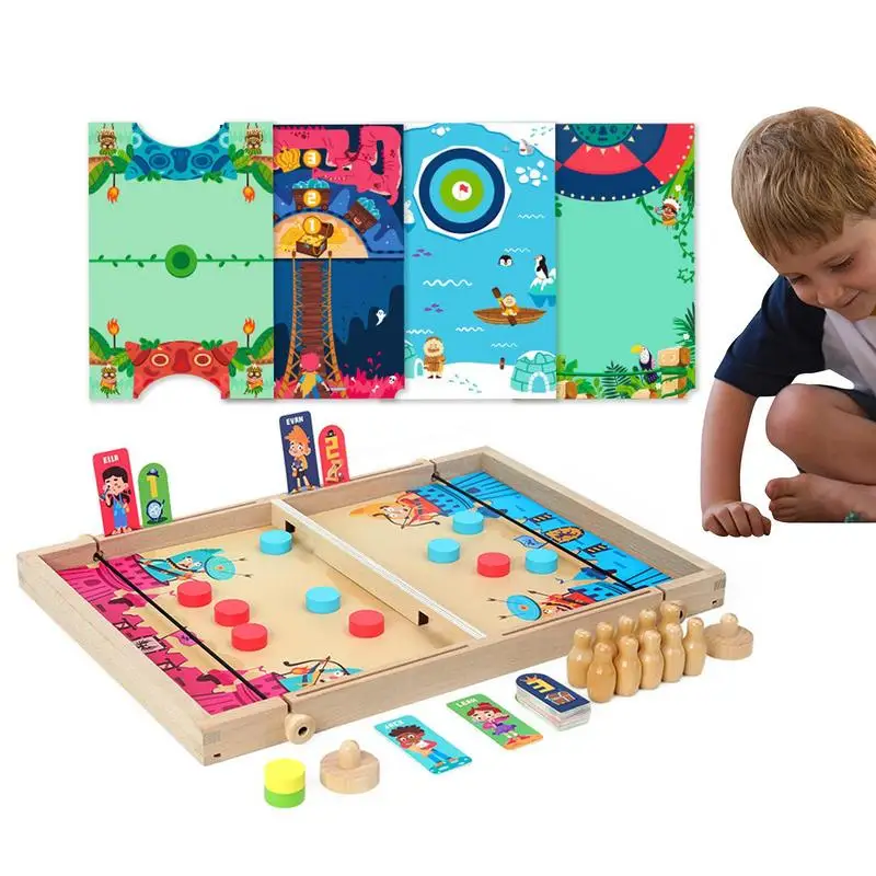 Sling Hockey Board Game 10 In 1 Wooden Hockey Game Sling Puck Durable Hockey Board Game For Home 15 Points Card 2 Launch Rope
Sling Hockey Board Game 10 In 1 Wooden Hockey Game Sling Puck Durable Hockey Board Game For Home 15 Points Card 2 Launch Rope