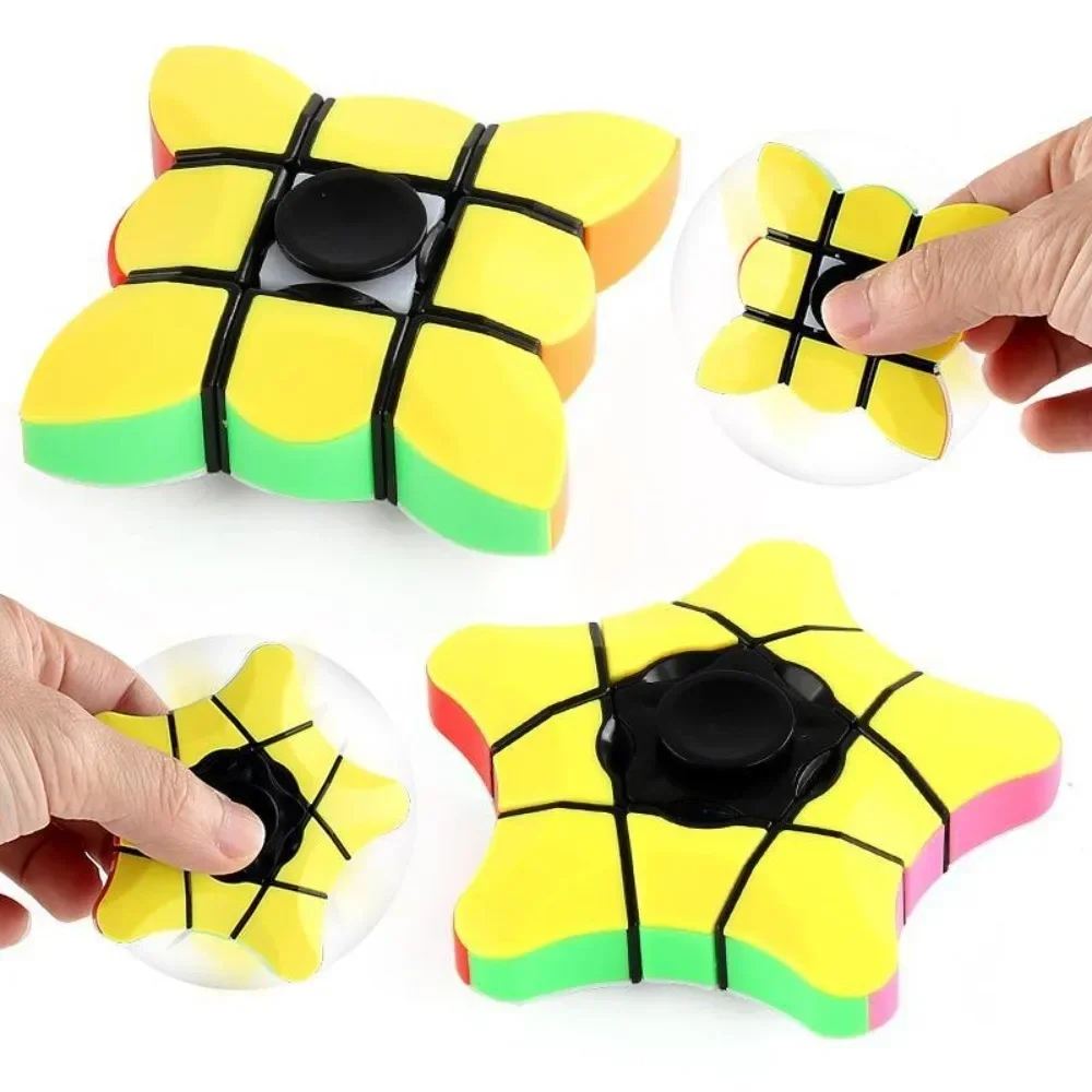 

New 1x3x3 Magic Cube Fidget Toys Venting Decompression Spinner Irregular Cube Spins Smoothly Stress Reliever for Children Gift