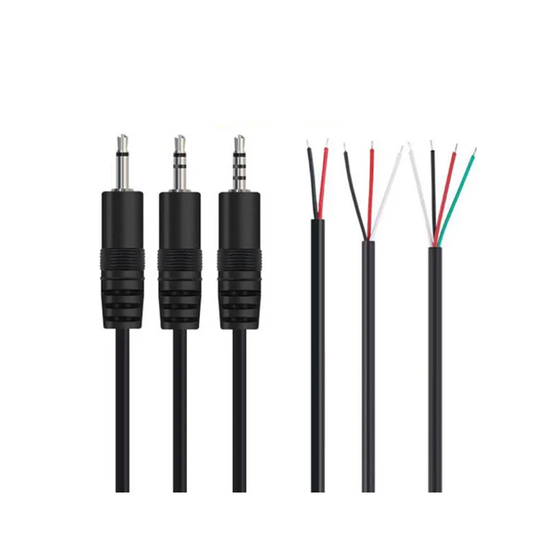 2.5mm 3.5mm DIY Audio Repair Cable 2pole 3pole Connector Wire Male Female Plug 2pin 3pin AUX Extension Cord Charger Q1
2.5mm 3.5mm DIY Audio Repair Cable 2pole 3pole Connector Wire Male Female Plug 2pin 3pin AUX Extension Cord Charger Q1