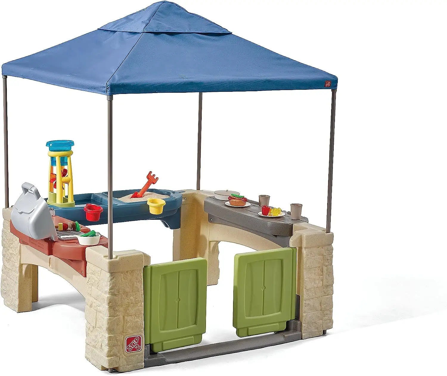 All Around Playtime Patio with , Kid Indoor and Outdoor Kitchen Playset, Sensory Playhouse, Kids Ages 2 - 8 years old, Easy Asse
All Around Playtime Patio with , Kid Indoor and Outdoor Kitchen Playset, Sensory Playhouse, Kids Ages 2 - 8 years old, Easy Asse