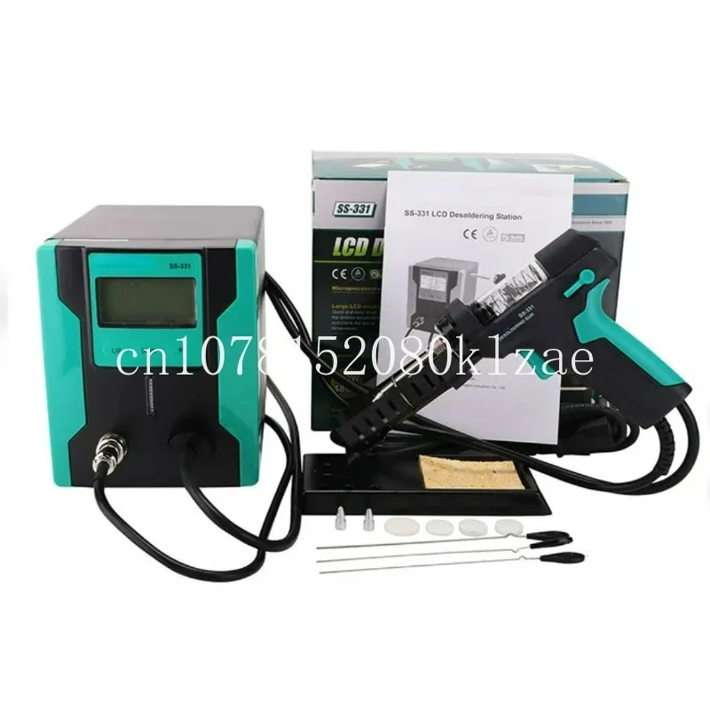 LCD Digital Suction Welding Pump High Power Powerful Automatic Sleep Vacuum Welding Gun Degluing Table SS-331H
LCD Digital Suction Welding Pump High Power Powerful Automatic Sleep Vacuum Welding Gun Degluing Table SS-331H