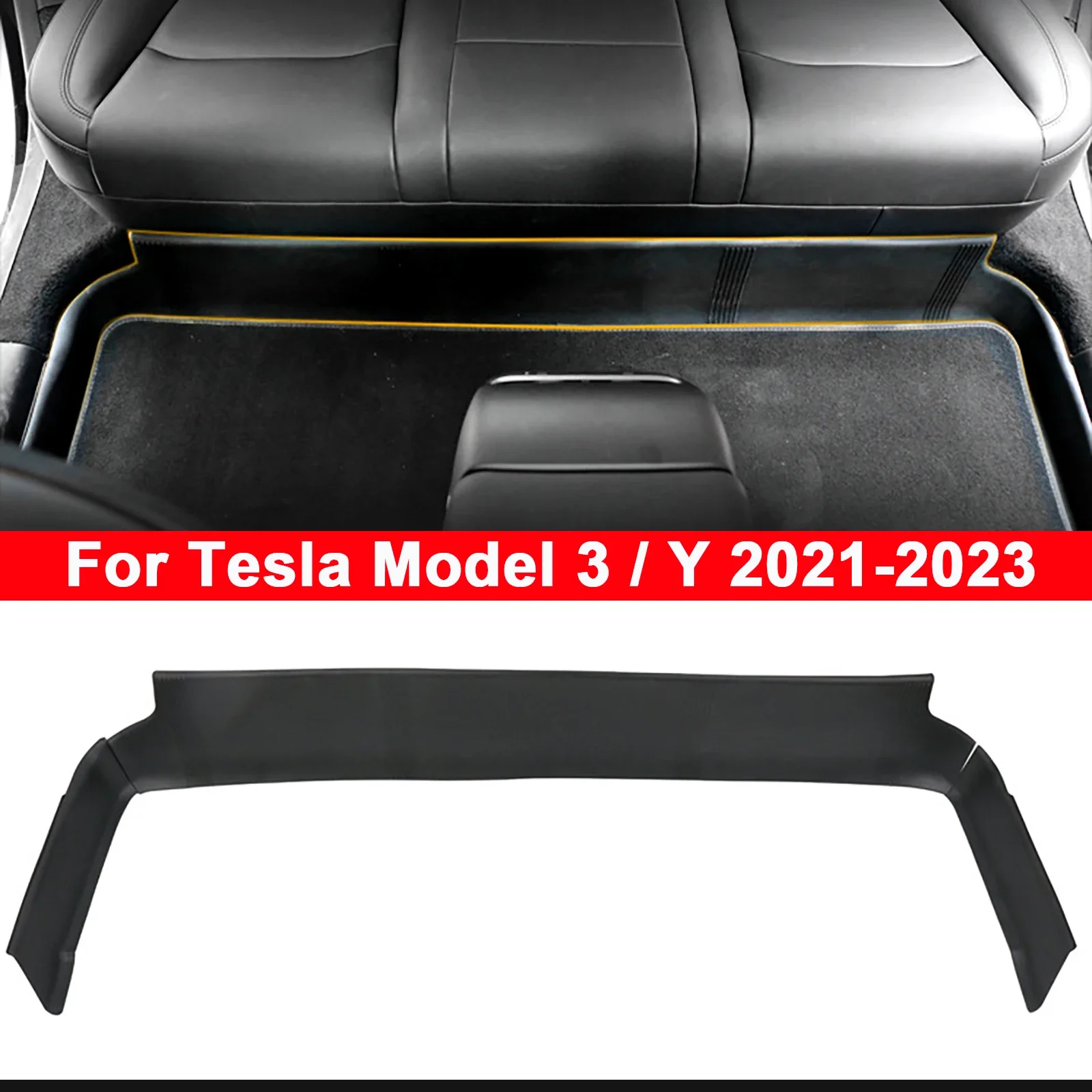 Car Rear Seat Under Side Protection Cover Guard Anti-kick Protective Cover Pad For Tesla Model 3 Y 2021-2023
Car Rear Seat Under Side Protection Cover Guard Anti-kick Protective Cover Pad For Tesla Model 3 Y 2021-2023