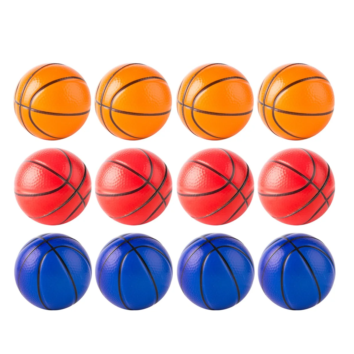 12Pcs Colorful Hand Basketball Exercise Soft Elastic Stress Reliever Ball Kid Small Ball Toy Massage Toy
12Pcs Colorful Hand Basketball Exercise Soft Elastic Stress Reliever Ball Kid Small Ball Toy Massage Toy
